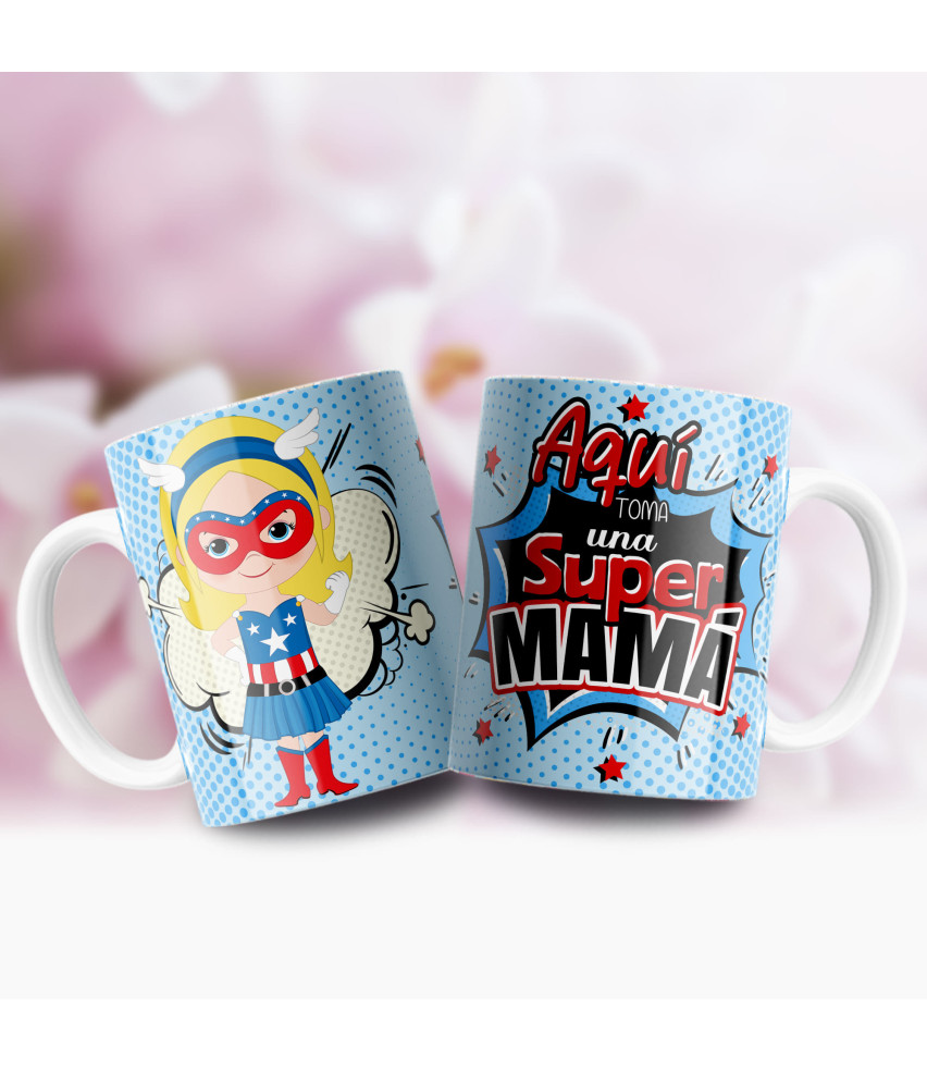 Taza Día de la Madre - Super Mamá