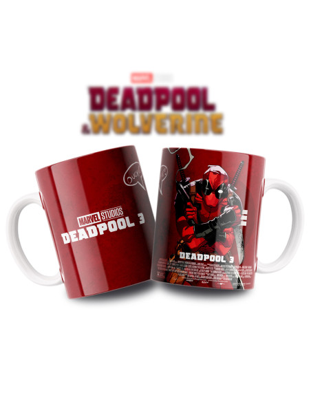 Taza Deadpool y Wolverine