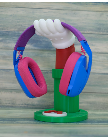 Soporte Cascos - Mario Bros