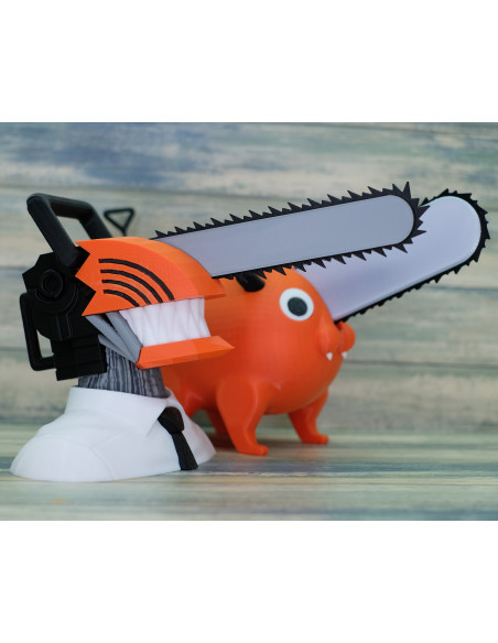 Figura Denji y Pochita - Chainsaw Man