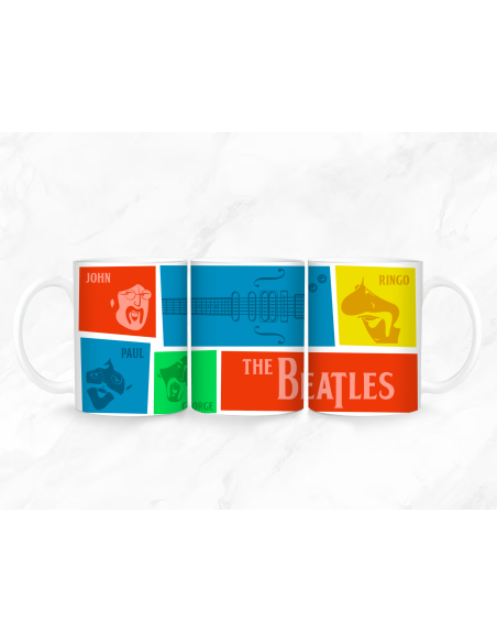 Taza Los Beatles