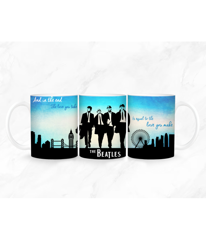 Taza Los Beatles