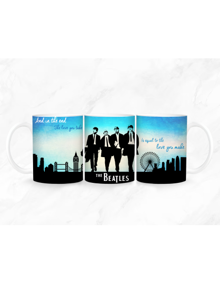 Taza Los Beatles