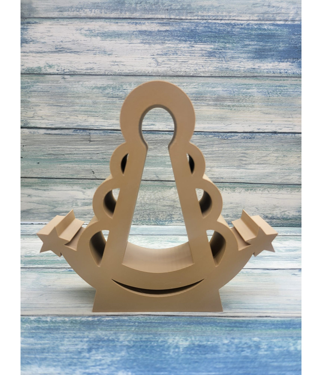 Silueta Virgen del Rocío con nombre 2