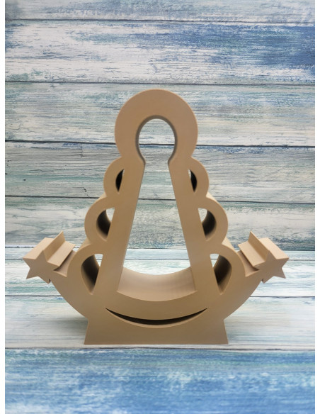 Silueta Virgen del Rocío con nombre