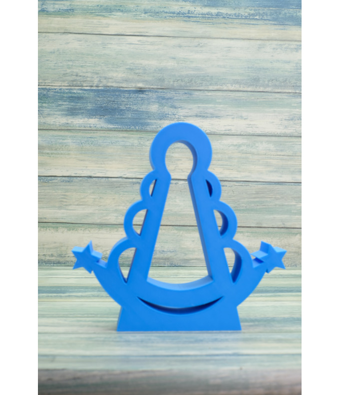 Silueta Virgen del Rocío con nombre