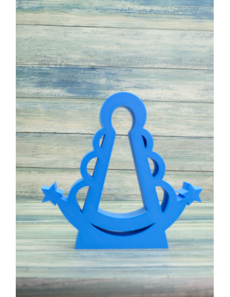 Silueta Virgen del Rocío con nombre