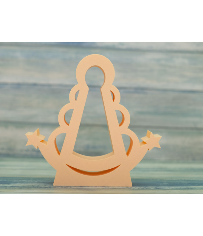 Silueta Virgen del Rocío con nombre