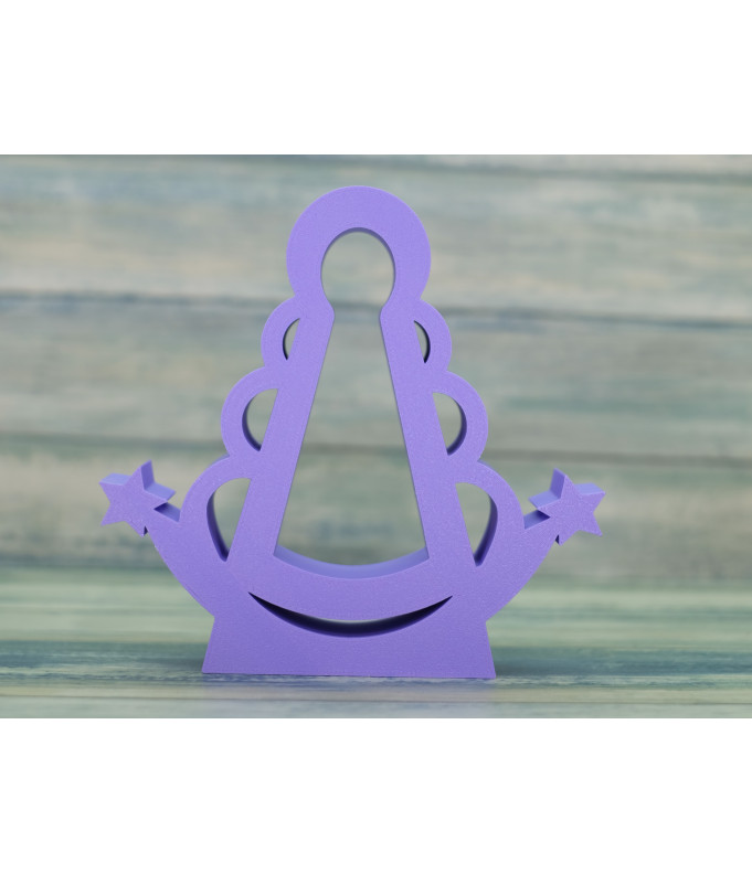 Silueta Virgen del Rocío con nombre