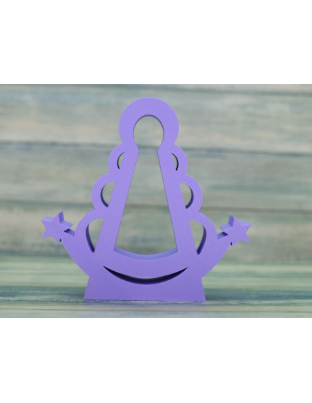 Silueta Virgen del Rocío con nombre