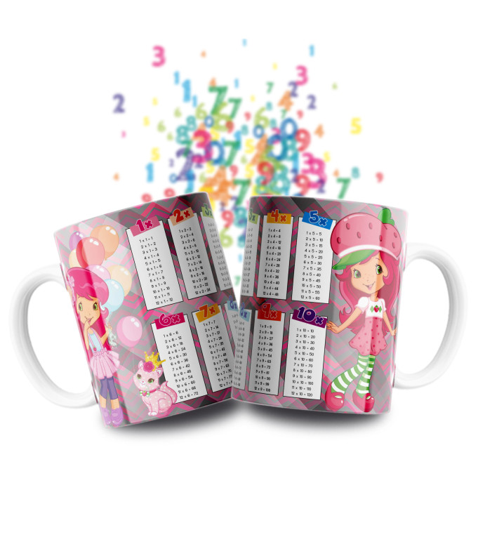 Taza Tablas Multiplicar - Disney