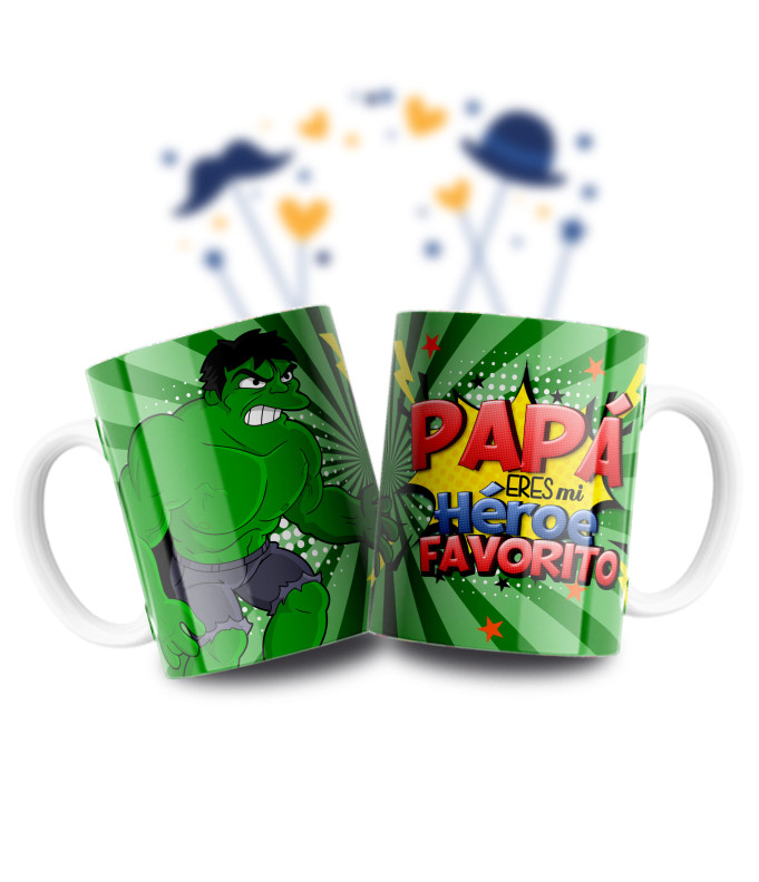 Taza Día del Padre - Héroe