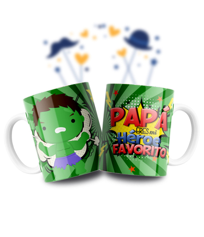 Taza Día del Padre - Héroe