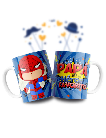 Taza Día del Padre - Héroe