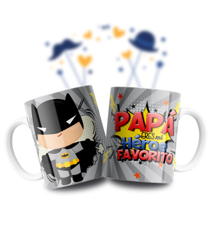 Taza Día del Padre - Héroe