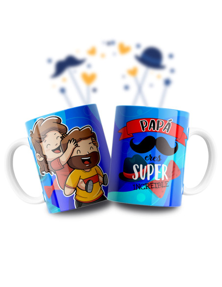 Taza Día del Padre - Dibujo