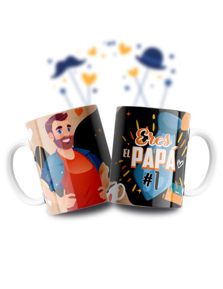 Taza Día del Padre - Dibujo