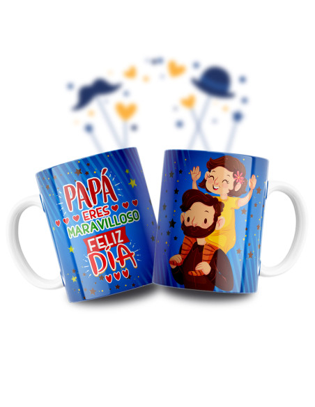 Taza Día del Padre - Dibujo