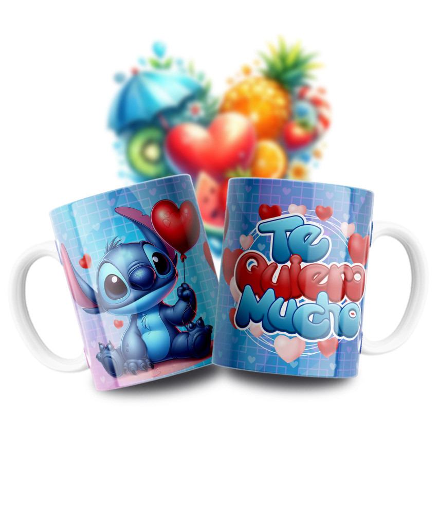 Taza Amor - Stitch